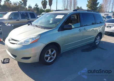 2006 Toyota Sienna Le из США, поврежденный, VIN 5TDZA23C46S466512